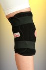 Kniebandage und Kniescheiben-Fixierung mit Zirkularmagnet